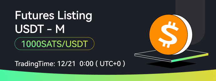 WEEX Launches 1000SATS USDT-M Perpetual Futures – WEEX