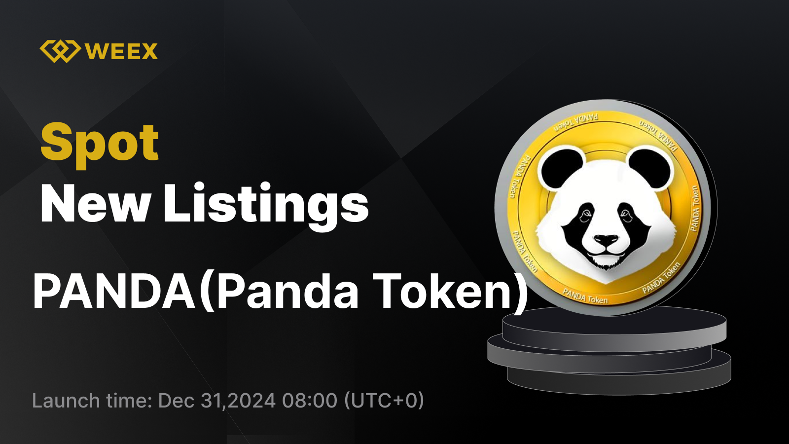 PANDA(Panda Token) Listing on WEEX Spot – WEEX